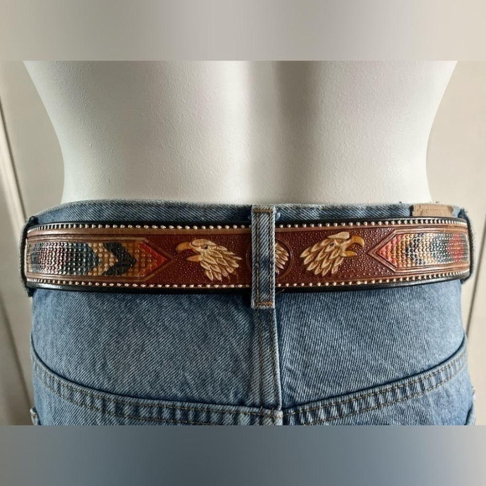 Leather Belt Handmade Mexican Boho